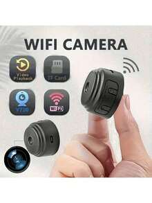 1/2/3/4个A9迷你无线遥控监控摄像头，1080P高清夜视，智能移动侦测追踪，USB供电可充电电池，家庭安防监控 - 彩色 - 查看 7