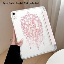 Painted Effect Acrylic Crystal Cover Compatible With Honor Pad 9/10, Honor GT 11.5inch/X9A/X9Pro, Matepad 11 Inch 2023/2022, Matepad Pro, Redmi, OPPO, VIVO, Apple 10th Generation/IPad 11 2025, Galaxy Tab A9 Plus/A11/A11 PLUS - Multicolor - View 4