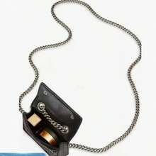 Kurt 1 Geiger 2025New Mini Crossbody Bag, Shiny And Versatile Chain Single-Shoulder French Genuine Version, Crossbody Bag, Single-Shoulder Bag.Suitable For Use In Winter. Suitable As A Gift To Give To Others.Crossbody Bags For Women.Christmas Gifts.Gifts For Women.Purses And Bags Women.Bolsas Elegantes Para Mujer.Carteras.Christmas Gift,Christmas Gift For Girlfriend, - 黑色 - 查看 2