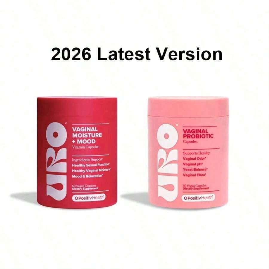 Wet & Wild Bundle - URR Women's Probiotic Capsules And URR Moisture & Mood Capsules With Ashwagandha And Gingko Biloba[Free Shipping ](2026 Latest Version) - 1套 - 查看 1