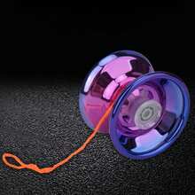 Bola Yoyo de Metal de aluminio profesional para niños principiantes Yoyoball competitivo para niños adultos Yoyoyoball con accesorios UQ40 - Rosa - Ver 4