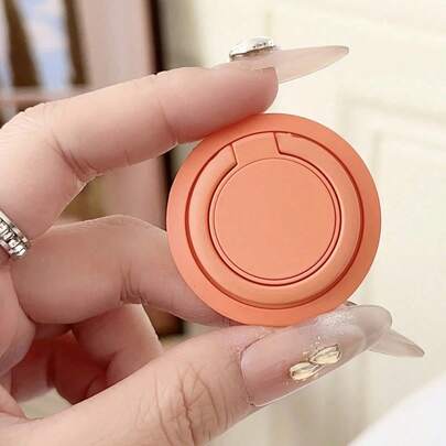 360° Rotating Magnetic Phone Ring Holder, Universal Multi-Function PC+Metal Desktop Sticky Hook, Suitable For Men And Women, Slouchy Use. Applicable To Various Brand Phone Holders, 10 Color Options Available