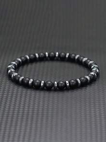 Fashion Stone Beaded Bracelet 6mm Tiger Eyes & Agate Bracelet Confidence, Protection, Courage, Focus, Grounding,Yoga Meditation Jewelry Gift For Women Men Pulseira - Multicolor - View 10