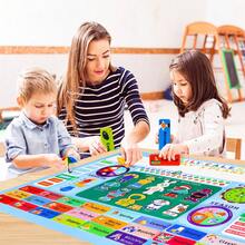 Busy Board Hang Up Educational Toy For Kids Numeracy & Literacy Development Learning Toy - Multicolor - View 7