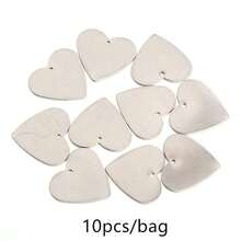 10个/包 不锈钢心形吊坠，时尚手链项链耳环饰品，低过敏性珠宝制作DIY吊坠 - 吊墜 - 查看 8