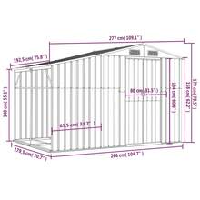 vidaXL Cabanes et salles de jardin - A - Voir 11