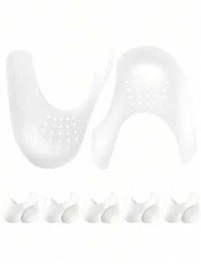 16pcs/Set Black Shoe Crease Protectors Anti-Wrinkle - Toe Box Shields For Sneakers/Casual/Sports Shoes | Men's 7-12 & Women's 5-8 | Prevents Footwear Creasing, Shoe, Spring Summer Picks, Brides Maid Gifts, Room, Bedroom Decor, Bedroom Decor, Beach, Travel, For Men, For Women, Vacation - Multicolor - View 28