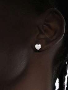 CVNANA 2pcs Minimalist Geometric Stud Earrings, Gift For Men Holiday Party - 6339 - View 9