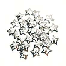 20pcsStar-Shaped Hairpin Bling Rhinestone Inlaid Star Hair Clip Cute Non-Slip Metal Hair Barrette Lightweight Durable Star Hair Accessory For Women Girls Daily Wear Party Holiday Wedding Hairstyle Decoration - 彩色 - 查看 10
