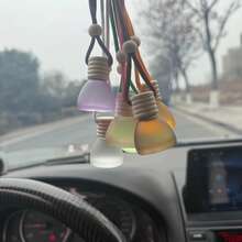 Little Kaizi *Matte Triangle Shape *Scented Car Air Freshener - Long-Lasting Car Diffuser - Lasts 60+ Days-Fresh Woody Fruity Type, 30% Air Freshener Concentration - Bk26 - View 4