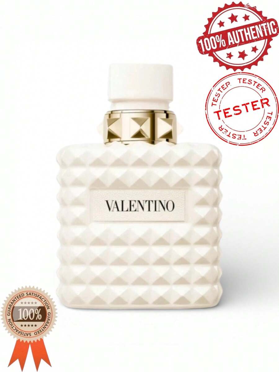 VALENTINO DONNA BORN IN ROMA IVORY EAU DE PARFUM SPRAY WOMEN 3.4 Oz / 100 Ml (TESTER) - vui tươi - Xem 1