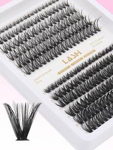 DIY Eyelash Extension Kit – C Curl 30D + 60D Fake Lashes, Reusable Cluster Lashes To Create A Natural And Beautiful Appearance. - C - View 2