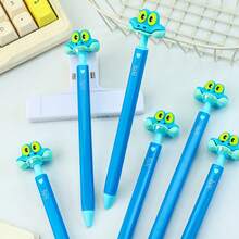 Zootopia Click Ballpoint Pen, Cartoon Grey Ballpoint Pen, Zootopia Party Favors, Creative Cartoon Shaped Ballpoint Pen, Cute Zootopia Neutral Pen, Click Ballpoint Pen, Attractive Creative Stationery, Creative Student Drawing Supplies - 0.5mm - View 4