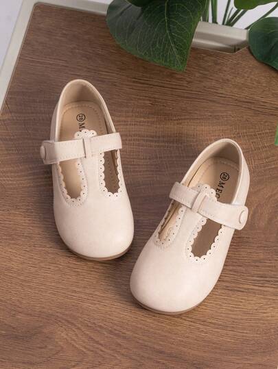 Fashionable Retro Casual Party Soft Bottom Comfortable Mary Jane Dress Shoes For Girls