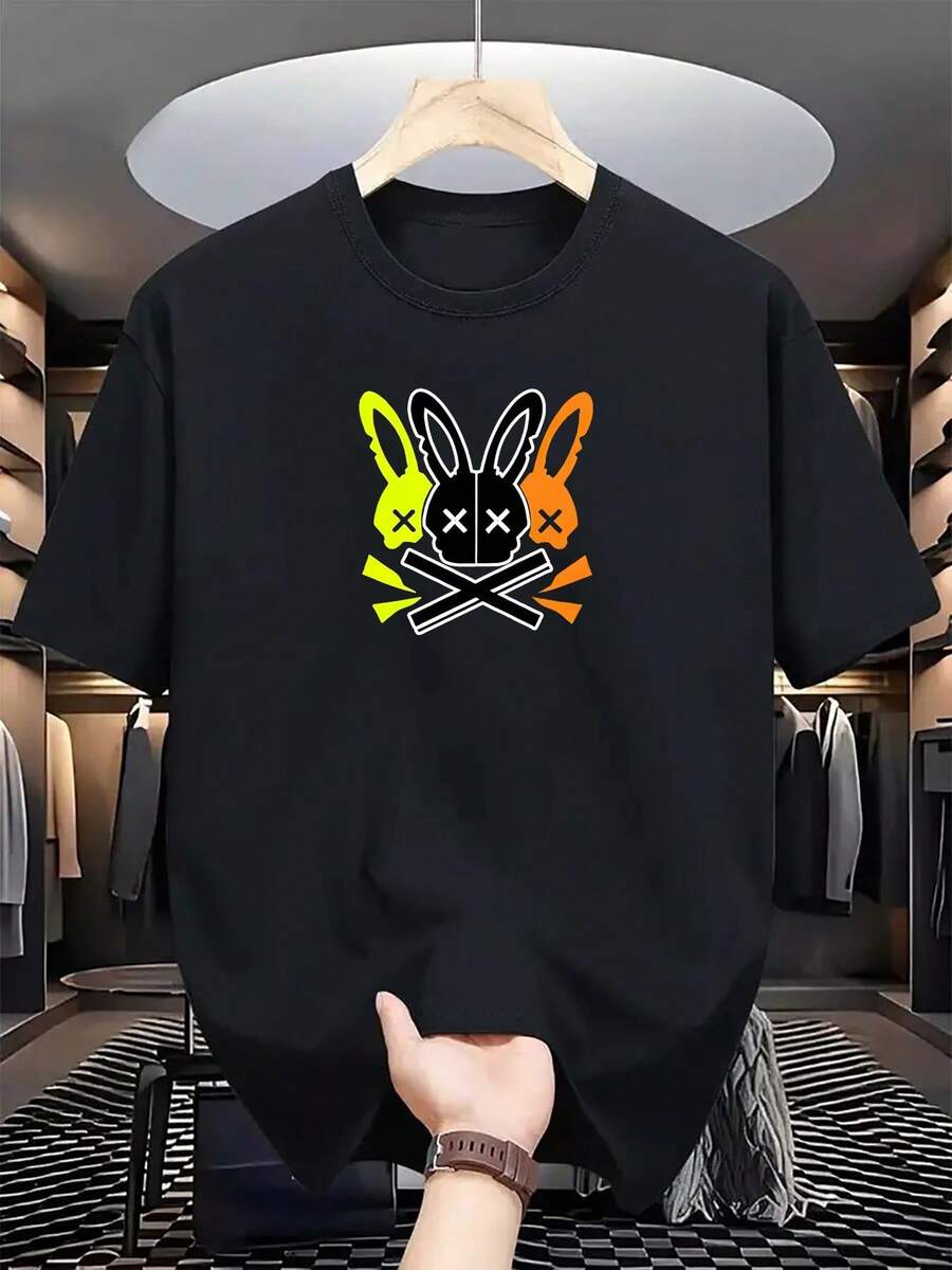 Men Outdoor Tees & Tanks - Black - View 1