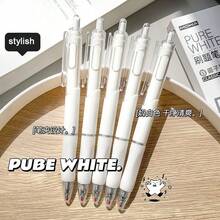High Quality Retractable Quick-Drying Bleed-Proof Pen Set, Suitable As Student Stationery, Exam Prizes And Gifts - A - View 5