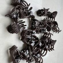 20/40/60 piezas Clips para plantas, Clips para orquídeas Clips de soporte para plantas de orquídeas Clips para flores y enredaderas para sostener tallos y enredaderas y mantenerlos erguidos, color verde oscuro - Clips para plantas - Ver 5