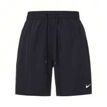 Nike Dri-Fit Dri-FIT Solid Color Drawstring Quick-Dry Casual Shorts For Men - Black - View 8