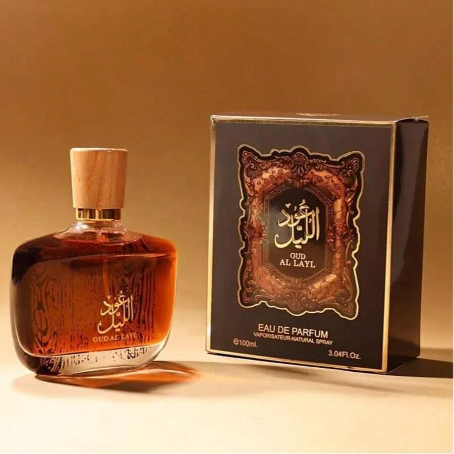 Oud Al Layl 100ml Dubai Arabic Eau De Parfum For Men Long Lasting Premium Scent Opulent Packaging - 1個 - 查看 1