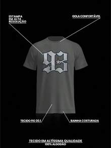 Cute Kitten T-Shirt, 100% Cotton, Delicate, Comfortable, Summer, Short Sleeve, Round Neck - 黑色 - 查看 5