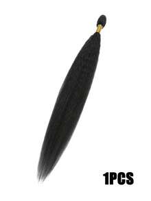 3束Yaki直发接发，自然黑色耐热接发 - 黑色 - 查看 10