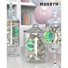 Laser Holographic Thermal-Sensitive Label Stickers, 50*50mm Printable Holographic Thermal Labels, Self-Adhesive Thermal-Sensitive Label Stickers, Suitable For Signage, Office Use, And Logo Labelling. - Multicolor - View 8