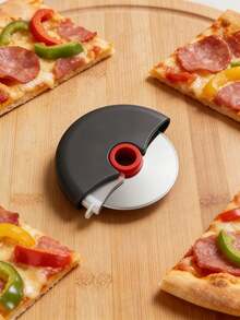 Pizza Cutting Wheel With Detachable Blades, Featuring A Safety Blade Guard, Ultra-Sharp Stainless Steel Construction, Easy Cutting, And Easy Cleaning; Dishwasher - Multicolor - View 10