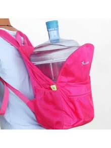 可折叠旅行包，大容量背包，女士户外徒步骑行包 - 多色 - 查看 8