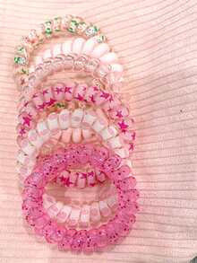 6pcs/Set Women Floral Print Headbands, Suitable For Daily Wear, Applicable For Women, Curly Hair, Travel, Great Hair Accessory And Beauty Accessory, Also A Nice Holiday Gift - Multicolor - View 2