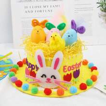Children's Easter DIY Hat Kit - Holiday Costume Craft Materials - Multicolor - View 7
