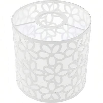 1pc Hollow Metal Lamp Shade For Floor Lamp, Suitable For Home Decor, Home Decor Lamp Shade | Modern Pendant Light | Natural Fiber Lamp Shade, Pendant Light Shade