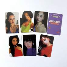 KATSEYE Cat Eye 2026 Calendar Cards, SEASON'S GREETINGS Special Cards, MOD & MAD Celebrity KPOP Merchandise LOMO Cards, Holographic Collector Cards, Stickers, Double-Sided High-Definition Photo Cards, Bookmarks - Multicolor - View 6