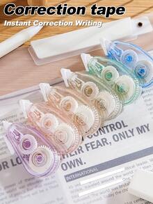 Correction Tape 3/6/12 PCS, For Smooth Error Covering, School Exams & Office Documents, Suitable For School And Office Household Items Back To School - Sets - View 7