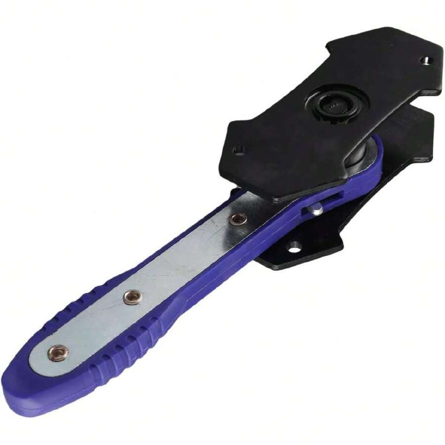 Herramienta de Prensa de Pinza de Freno, Herramienta de Prensa de Esparcidor de Pistón de Pinza de Freno de Trinquete de Coche de 360 ​​grados con 2 Placas de Acero,41024045 - A - Ver 1