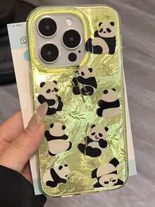 1个竹林熊猫防摔全包手机壳保护套，兼容 11/12/13/14/15/16/17/Pro Max - 彩色 - 查看 2