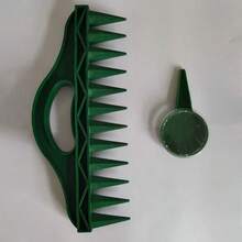Green Plastic Seed Planter, Adjustable Gear Seed Scattering Tool, Manual Gardening Seeding Tool, Suitable For Traditional Planting Of Flowers And Plants - Seeder - View 10