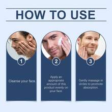 Men's Facial Moisturizing Cream, Hydrating, Moisturizing, Softening And Brightening Facial Care Cream - Cream - View 6