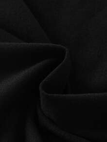 2pcs Girls' Heart & Digital Print Vest Set, Casual Vacation Cooling Summer Outfit - Black - View 7