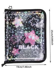 A5 6-Ring PVC Zipper Binder Notebook, Planner, Photo Album, Idol Merchandise, Small Cards, Fan Collection - Zipper Version - View 8