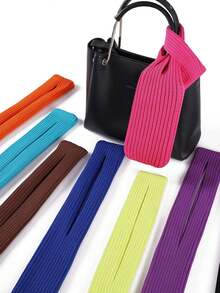 Uniwersalna dzianinowa torba z kieszenią, modny dodatek w krótkim stylu, wysokiej jakości, kompatybilna z Apple, dzianinowa torba na telefon, jednokolorowa torebka na ramię z portmonetką, pasująca do wszystkich telefonów Apple, nowa mini torba na telefon z 2026 roku, wielokolorowa, kompatybilna z Apple 13/14/15/16/17/Air/Pro Max - Wielokolorowe - Zobacz 5