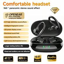 New Senyang Fashionable Bluetooth Sports Headphones, Wireless Headset With Comfortable Fit, Powerful Bass, Stereo Sound, High-Definition Calls, Suitable For Android And IOS Smartphones - one-size - View 11