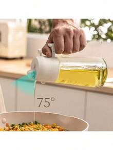 Glass Oil Sprayer Bottle With Measurement Scale, Suitable For Air Fryer And Grilling, Healthy And Precise Oil Control, High-Pressure Nano-Level Mist, Leak-Proof Material - Multicolor - View 9