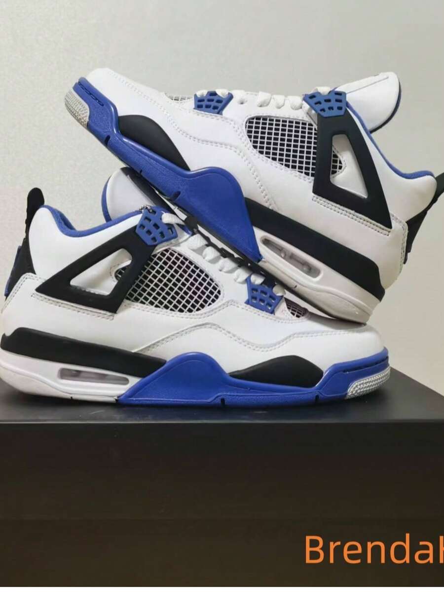 Coupleshoes Athleisure Shoesrunning Shoesnon-Slip Mid-Top Sportsrunningshoes - Màu xanh lam - Xem 1