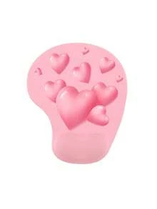 وسادة فأرة بشكل قلب وردي، وسادة فأرة سيليكون ناعمة جدًا مضادة للانزلاق ومريحة للرسغ، مناسبة للمكتب والألعاب والمكتب، رائعة للنساء، وأيضًا مثالية كهدية عيد الحب، إكسسوار مكتب، لوازم مكتبية للنساء - متعدد الألوان - مشاهدة 14