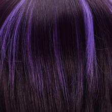 YEWELL 尤维尔紫色挑染薰衣草紫色角色扮演假发头套 12英寸日常系列机动战士角色扮演头套系列 多风格卡通动漫诠释 适合私人派对 日常角色扮演 万圣节 坂本日常 - 紫色 - 查看 3