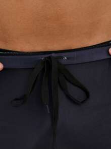 Nuevos bañadores de secado rápido para hombre: ropa de baño para vacaciones que te evitará vergüenzas. - Negro - Ver 9