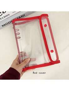 A5 Double Ring Binder, 10pcs Loose Leaf Bags, DIY Photo Album Storage Notebook, Kpop Organization Binder - Multicolor - View 13