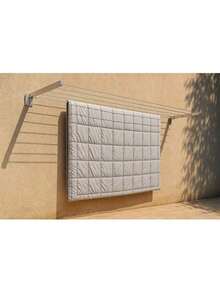 Premium Reinforced Aluminum Retractable Wall-Mounted Clothesline - Supports Up To 80kg - 彩色 - 查看 5