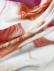 1条印花围巾/头巾/方巾，适合日常使用 - 彩色 - 查看 5