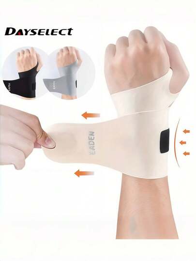 DAYSELECT 2 件装腕部支撑带（腕围 13-23 厘米）| 加压带，内置凸起按摩功能，多种颜色可选，尼龙氨纶混纺面料，缓解办公和运动中的腕部疼痛。
